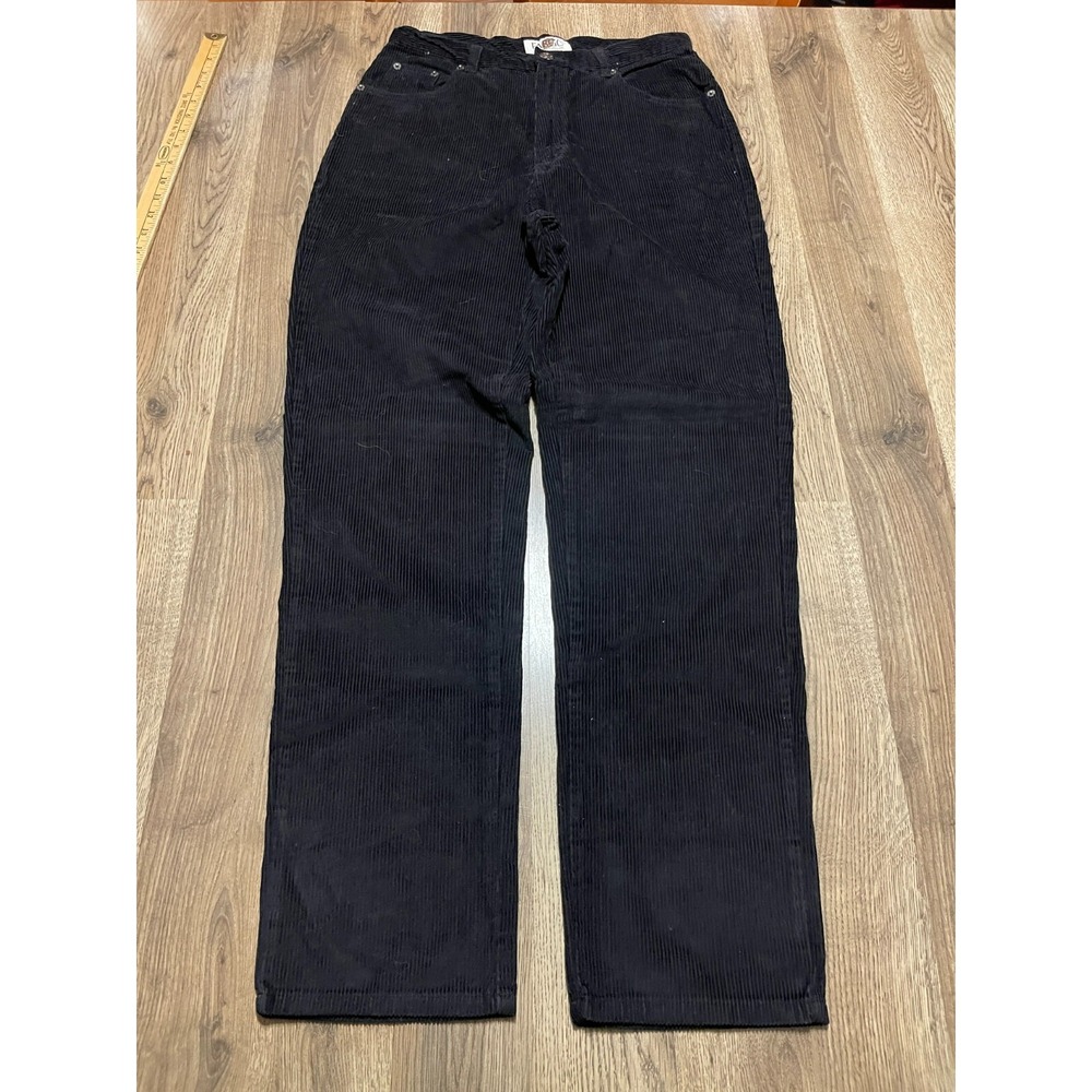 Fargo Jeans, Women's Size 14? Black, Corduroy, Pockets, Straight Leg